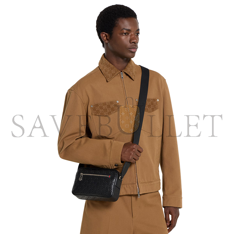 Gvc*1 gg emblem small crossbody bag ‎850242 (23*14.5*6cm)
